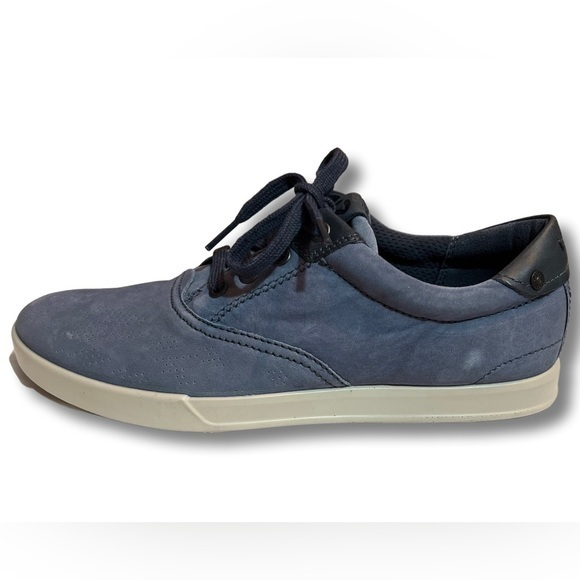 Ecco Other - NIB Ecco Collin 2.0 Sneakers Lace-up Denim Blue Leather‎ EU 40, US Men’s…